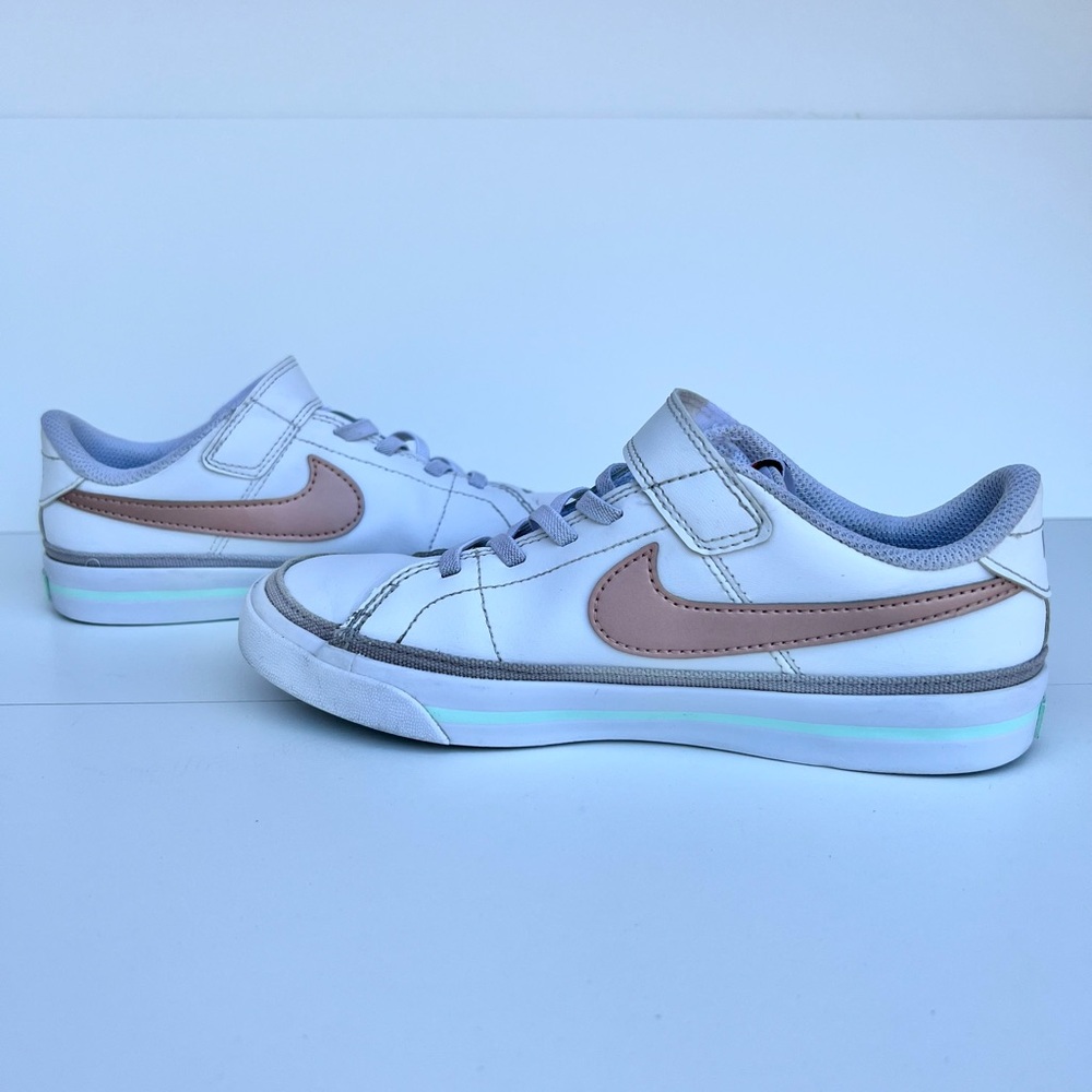 Nike White and Brown Casual Sneakers